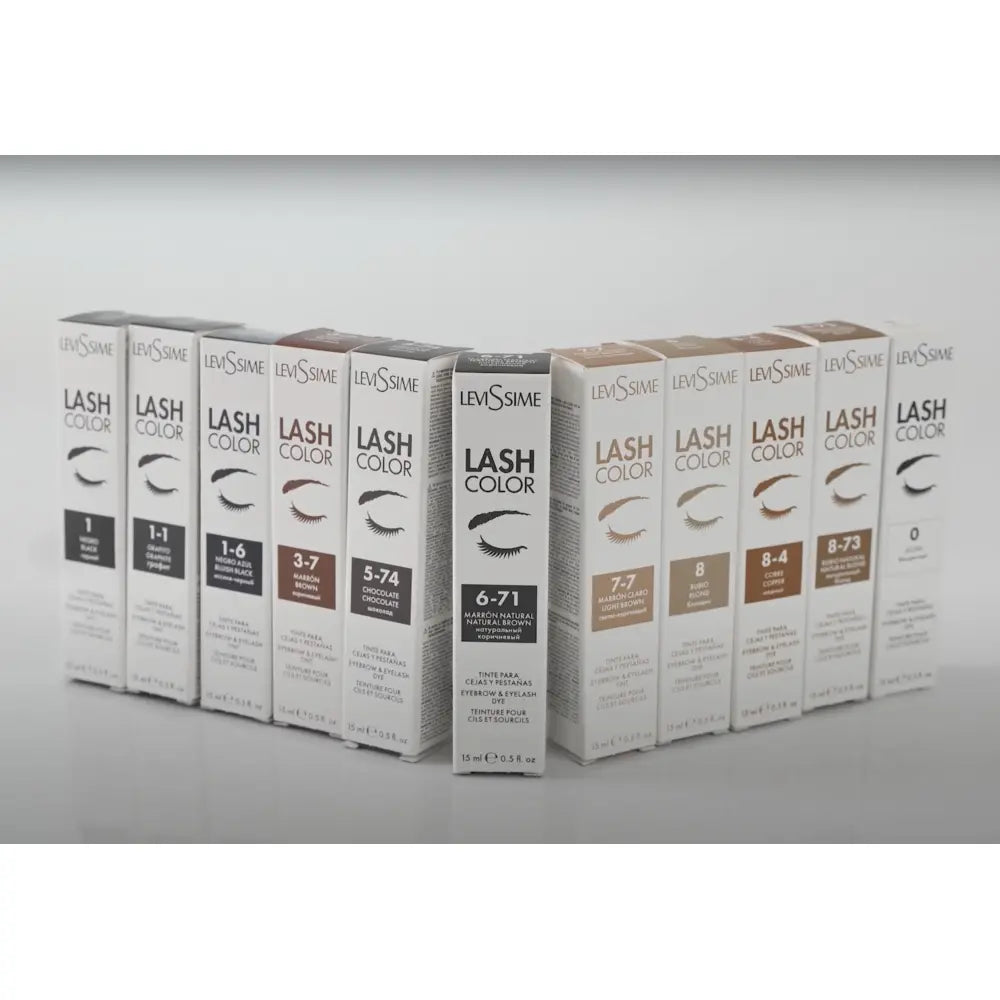 Levissime kulmude ja ripsmete värv GRAFIIT, 15ml [5502]