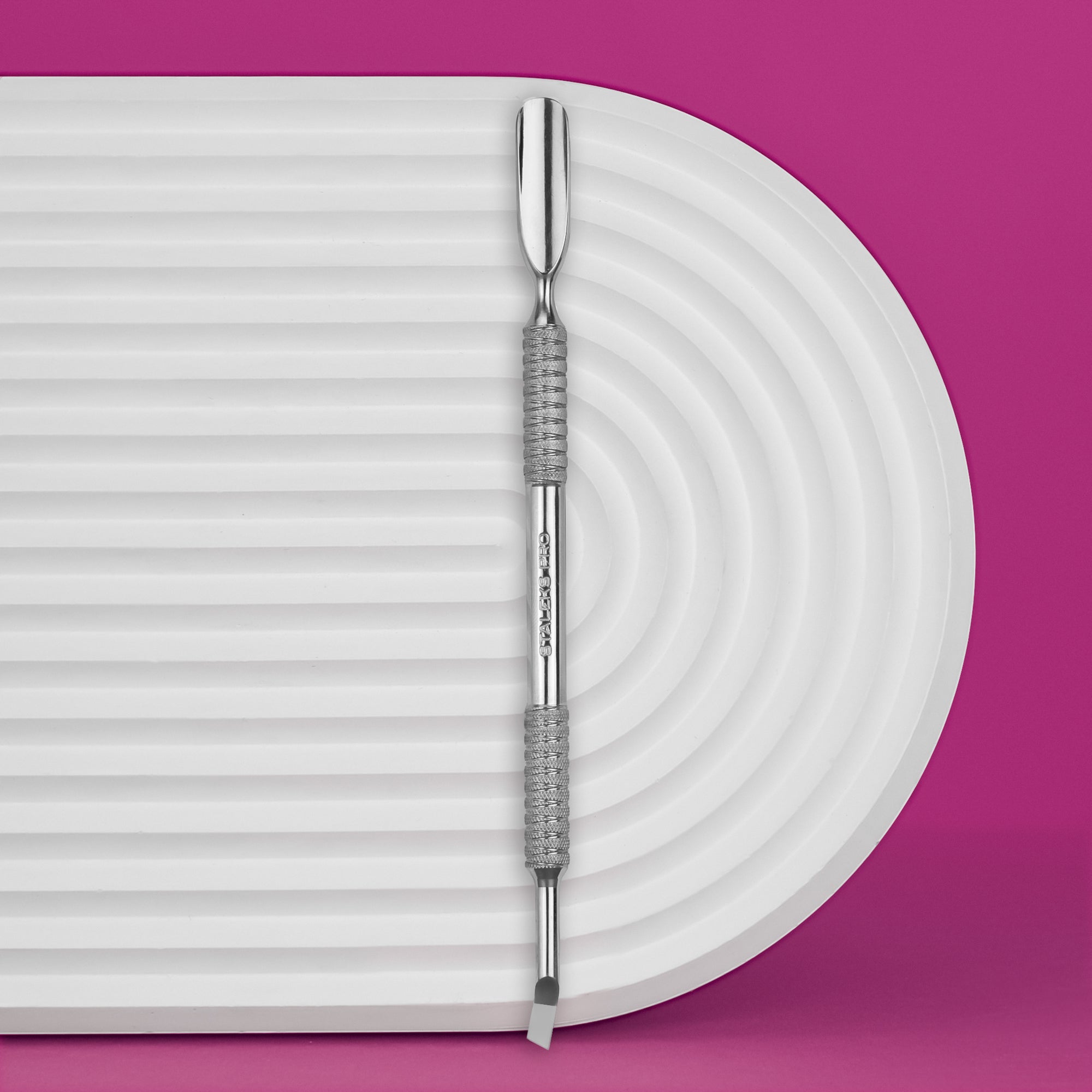 STALEKS Maniküüripushrits kutikuli lükkamiseks EXPERT vasakukäelistele [PE-30/4.3]