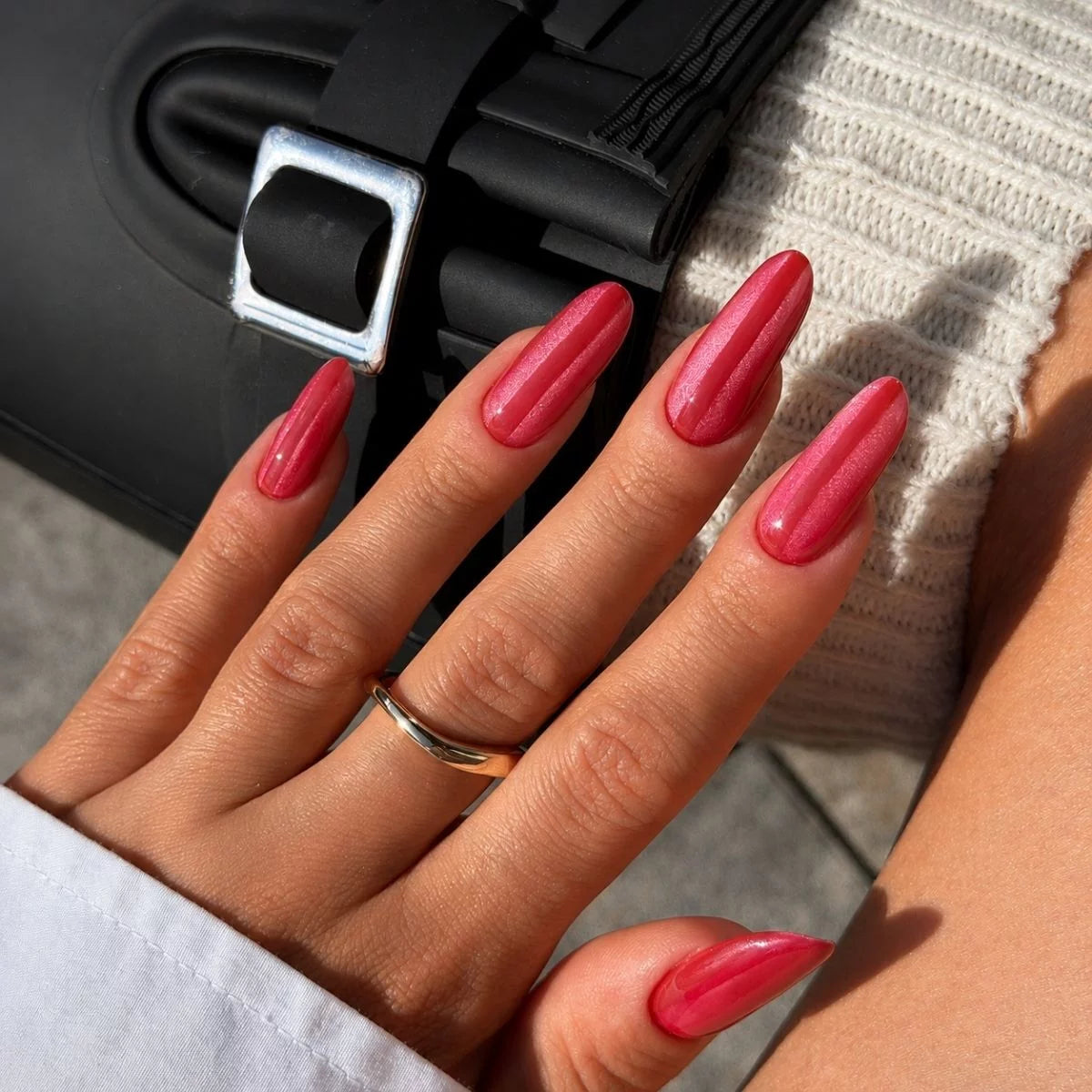 736 Semilac UV Gel Polish Crimson Jelly Gloss 7 ml
