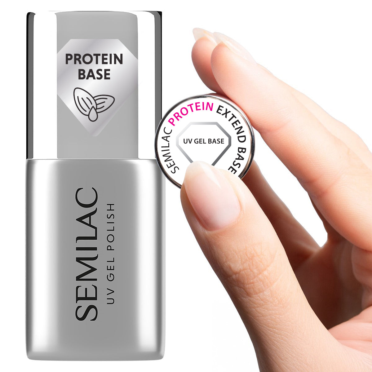 Semilac UV-geel Pikendav Proteiinibaas 7 ml