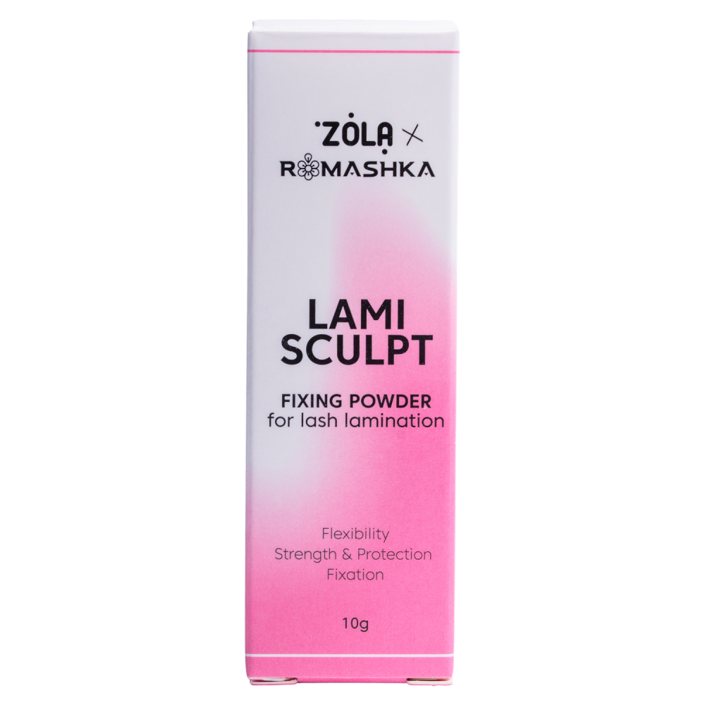 ZOLA Kinnitav puuder ripsmete lamineerimiseks LamiSculpt 10 g