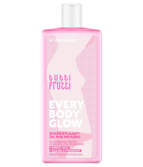 Farmona TUTTI FRUTTI dušigeel YuzuBright AHA hapete ja tsitruseõliga, 400 ml