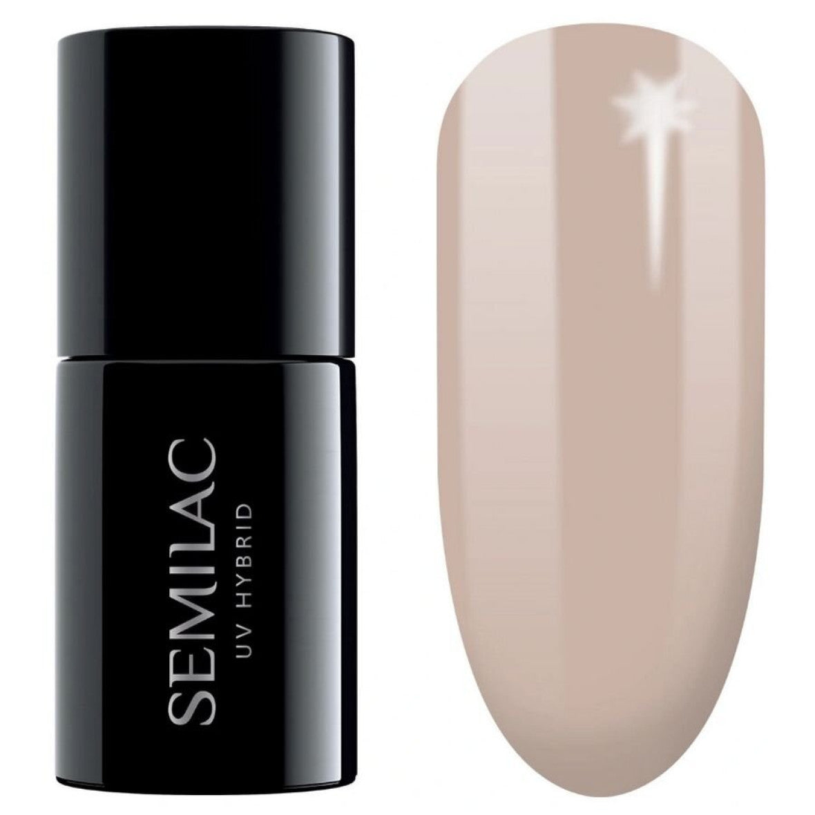 370 UV hübriid Semilac liivakarva beež 7 ml