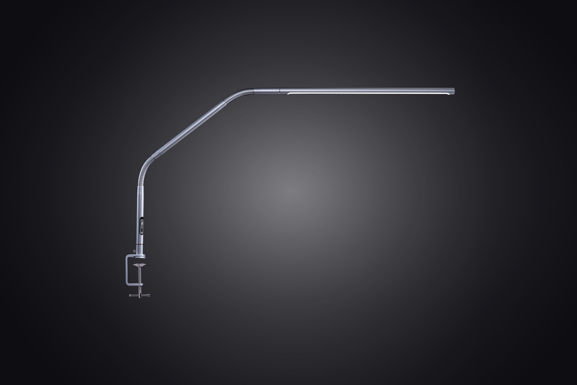 Daylight lauaarvuti LED-lamp kinnitusega [Slimline 4 Ice Grey]