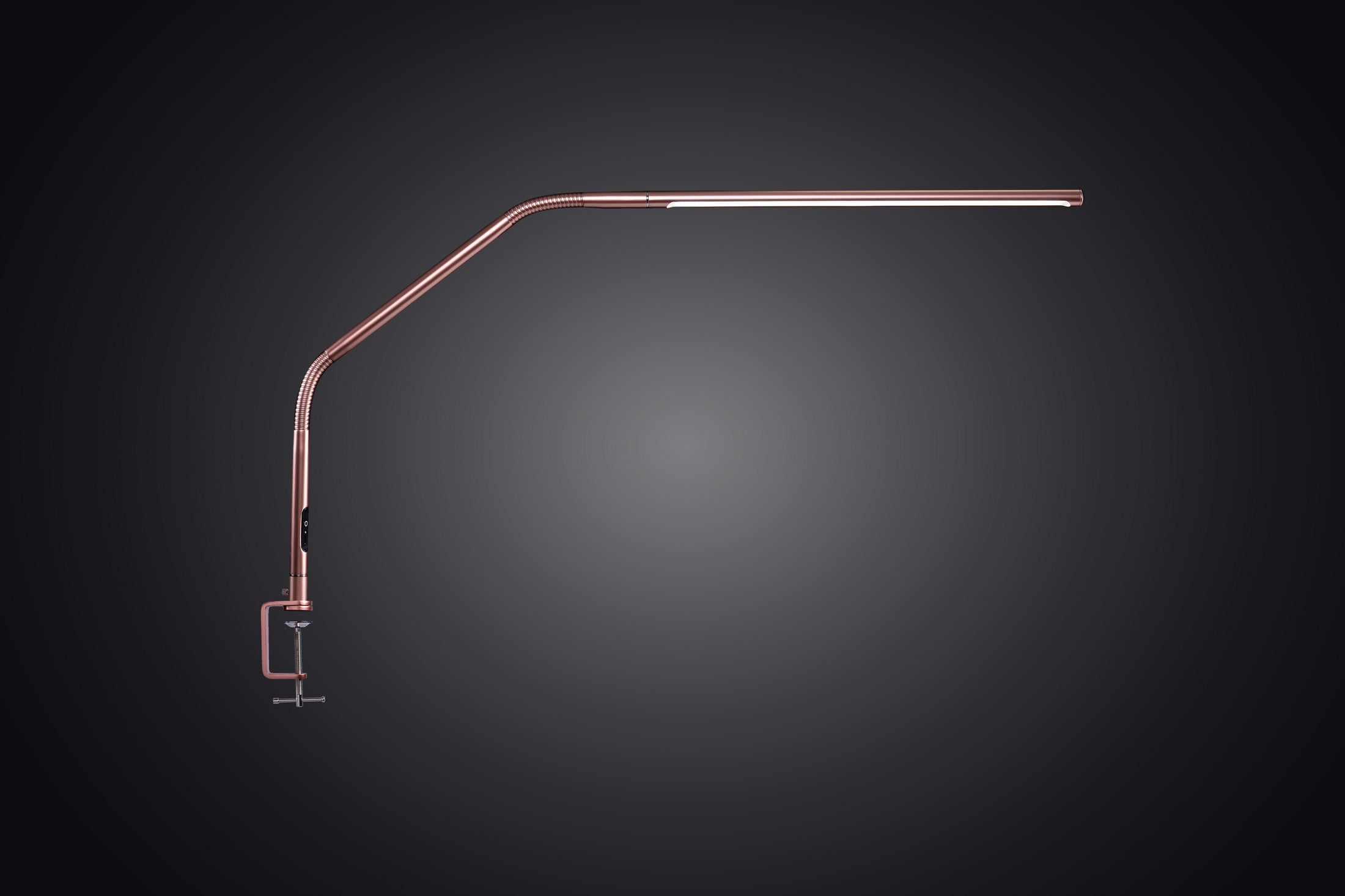 Daylight lauaarvuti LED-lamp kinnitusega [Slimline 4 Rose Gold]