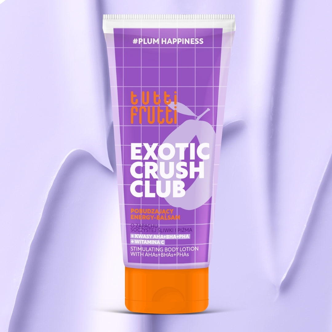 Farmona TUTTI FRUTTI PlumHappiness ergutav energiat andev kehavõie AHA+BHA+PHA hapetega 200 ml