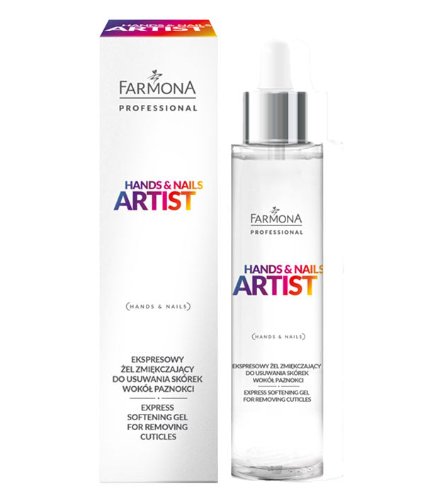 Farmona HANDS & NAILS ARTIST pehmendav geel küünenahkade eemaldamiseks 50 ml.